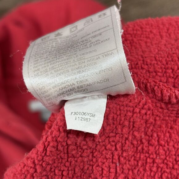 Nike Hoodie Men's Medium Red Swoosh Pullover Sweatshirt Center Swoosh Fleece - Picture 10 of 10